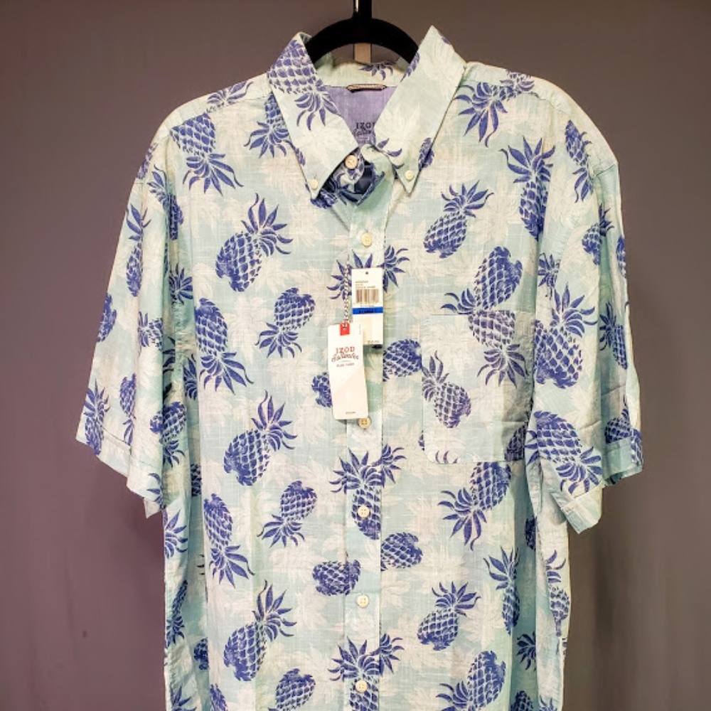 IZOD Big and Tall Saltwater Dockside Chambray